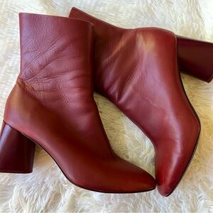 rag & bone Red Heeled Boots